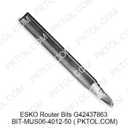 ESKO Router Bits BIT-MUS06-4012-50