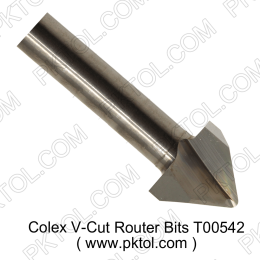 Colex V-Cut Router Bits T00542
